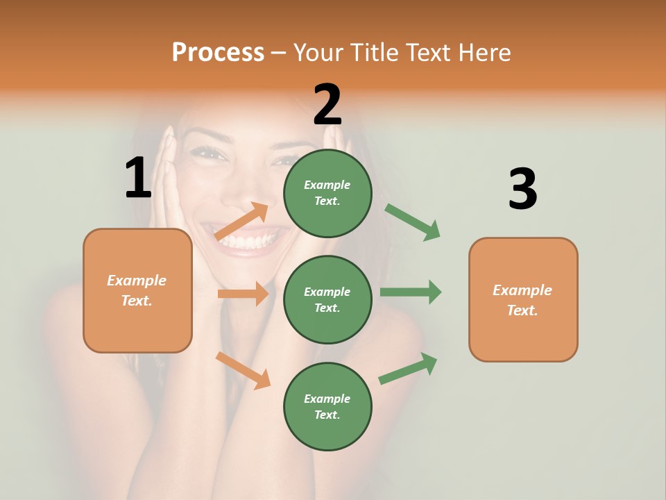 Holding  Girl PowerPoint Template