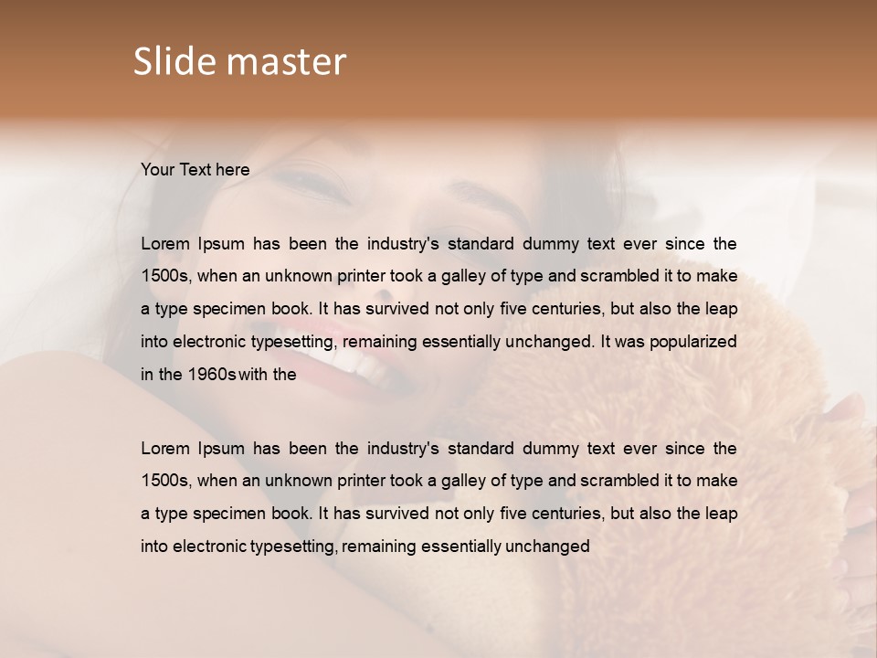 Adorable Sexy Attractive PowerPoint Template