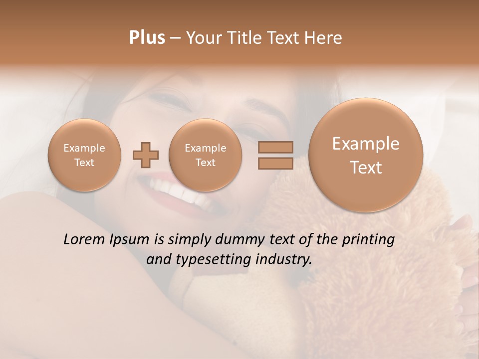 Adorable Sexy Attractive PowerPoint Template