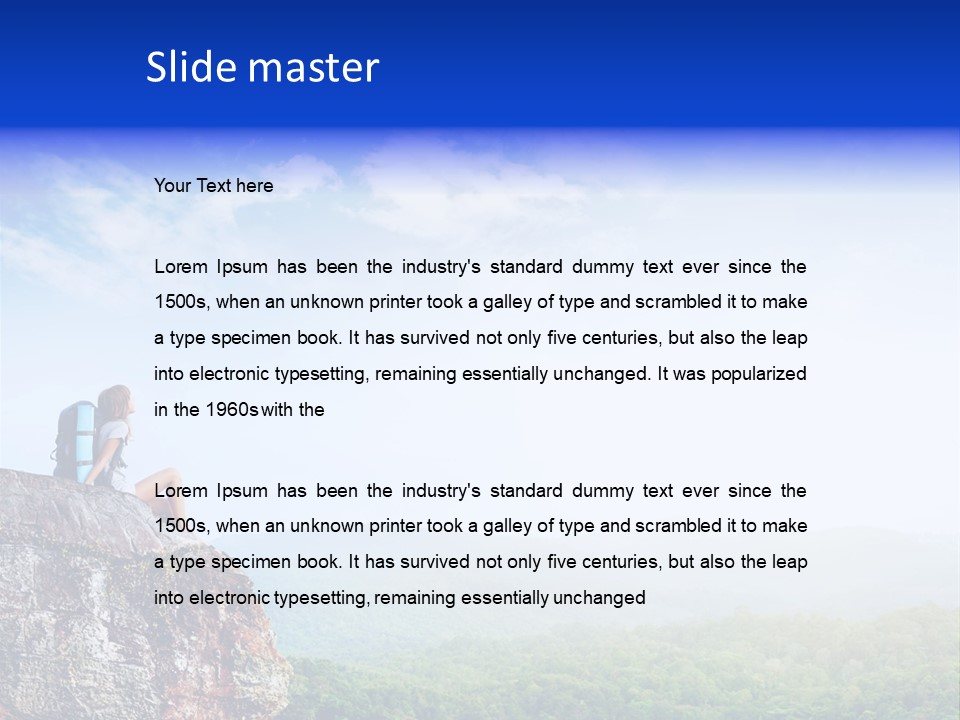 High Lifestyle Achievement PowerPoint Template