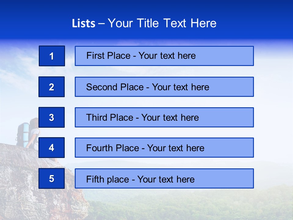 High Lifestyle Achievement PowerPoint Template