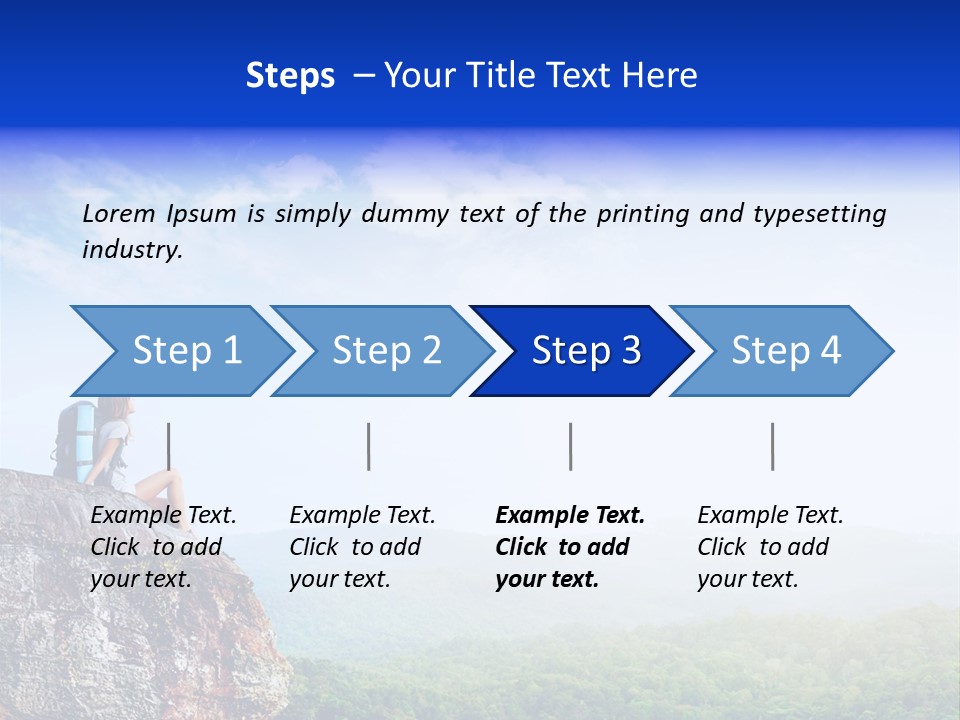 High Lifestyle Achievement PowerPoint Template