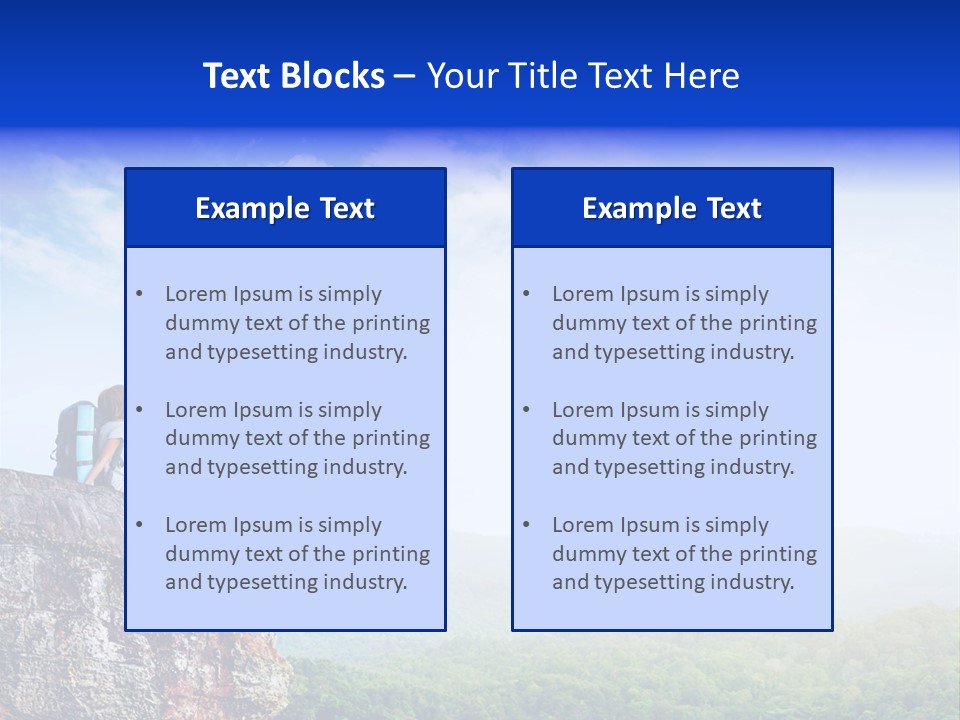 High Lifestyle Achievement PowerPoint Template