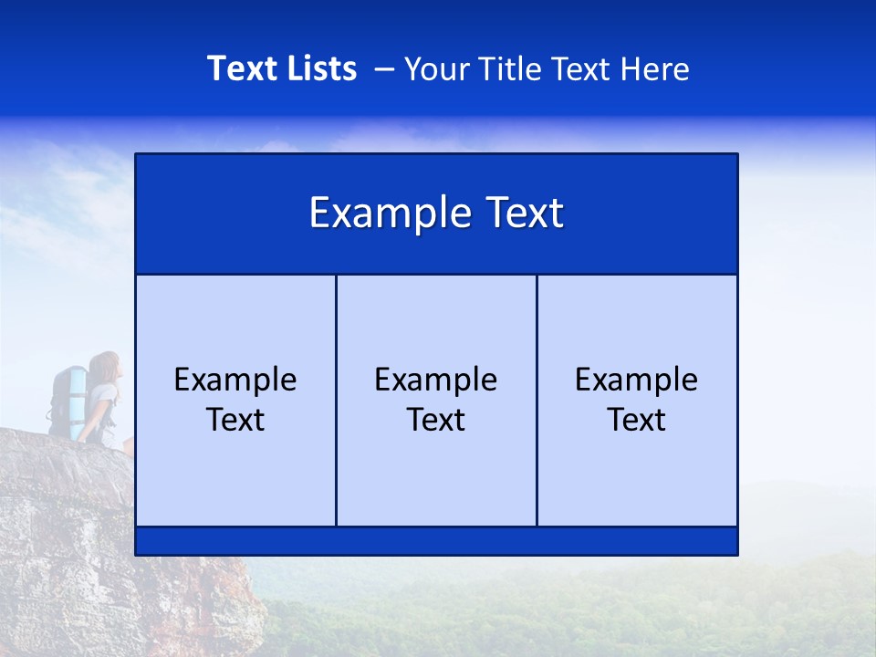 High Lifestyle Achievement PowerPoint Template