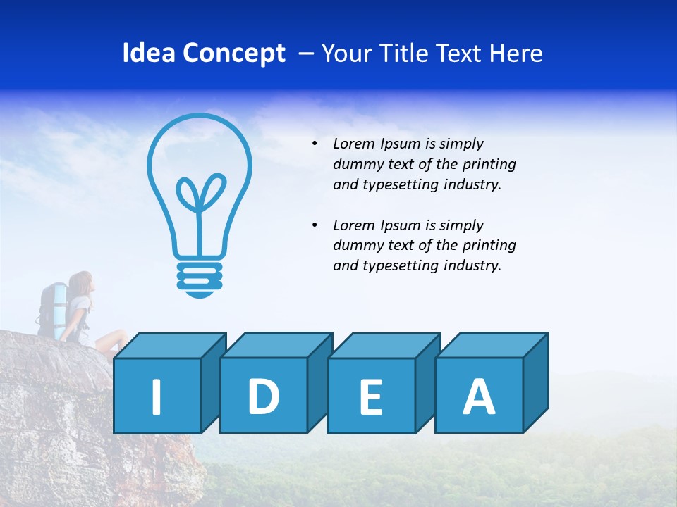 High Lifestyle Achievement PowerPoint Template