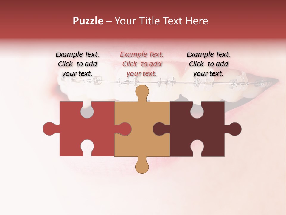 Oral Tooth Orthodontist PowerPoint Template