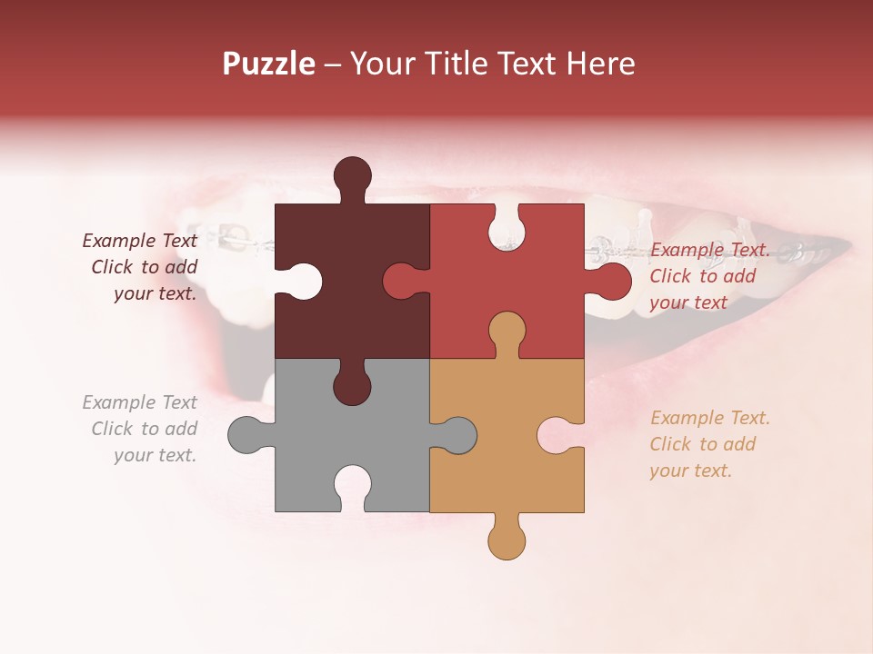 Oral Tooth Orthodontist PowerPoint Template