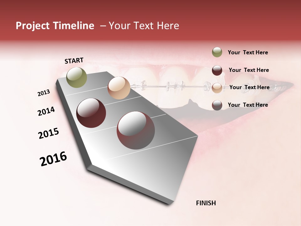 Oral Tooth Orthodontist PowerPoint Template