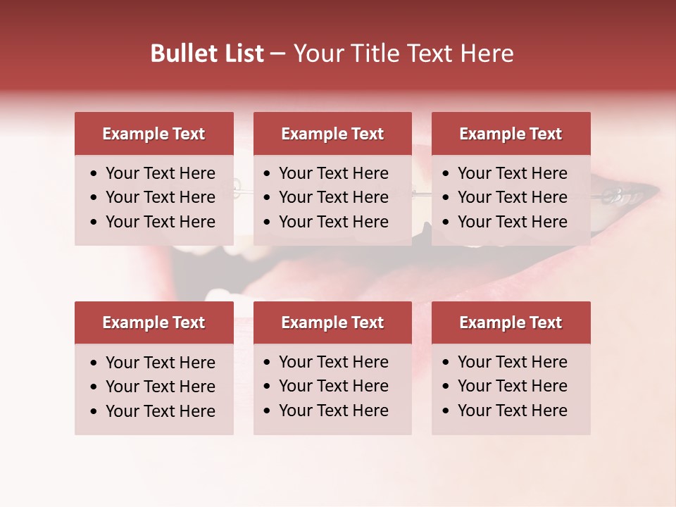 Oral Tooth Orthodontist PowerPoint Template