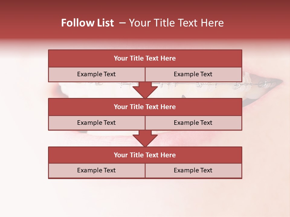 Oral Tooth Orthodontist PowerPoint Template