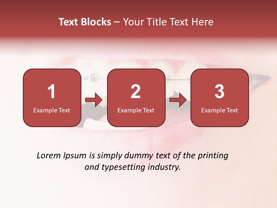 Oral Tooth Orthodontist PowerPoint Template