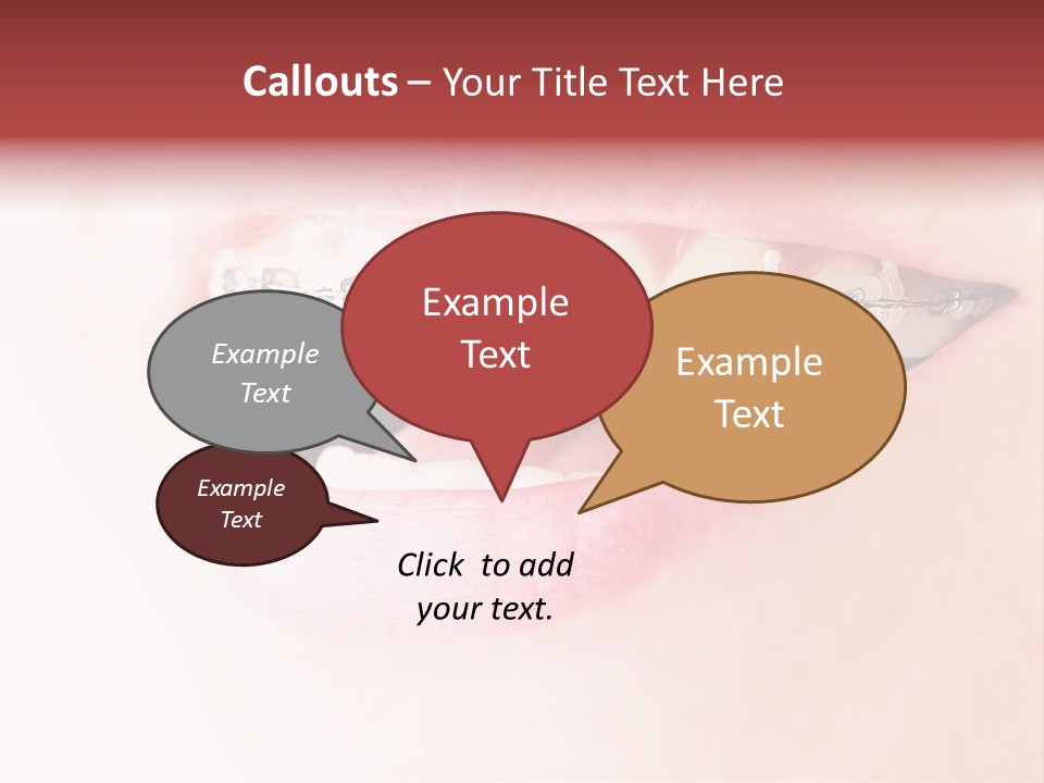 Oral Tooth Orthodontist PowerPoint Template