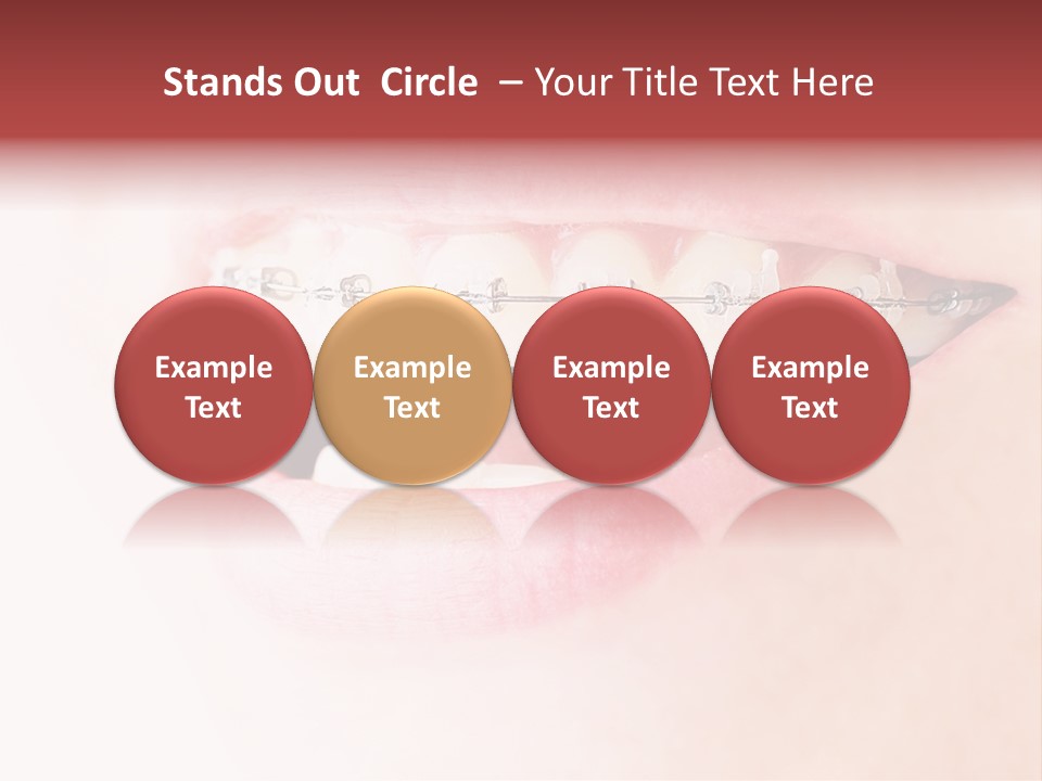 Oral Tooth Orthodontist PowerPoint Template