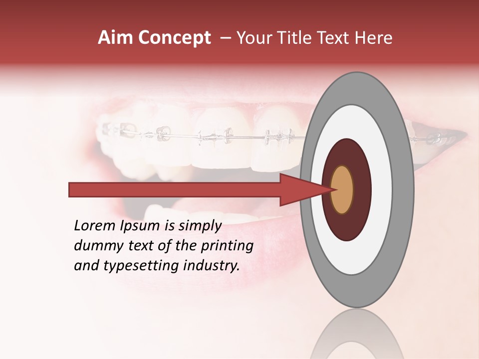 Oral Tooth Orthodontist PowerPoint Template