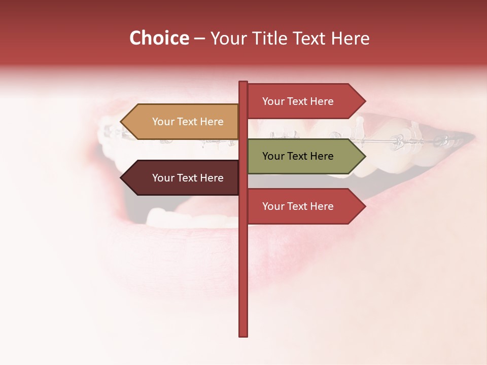 Oral Tooth Orthodontist PowerPoint Template