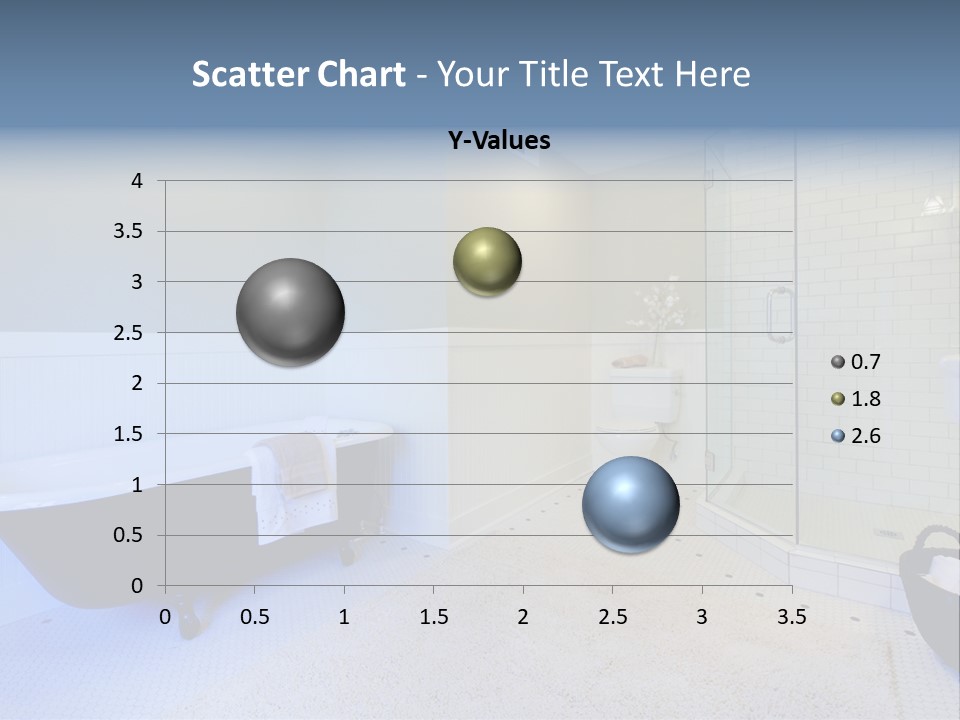 A Bath Room With A Toilet A Bath Tub And A Sink PowerPoint Template