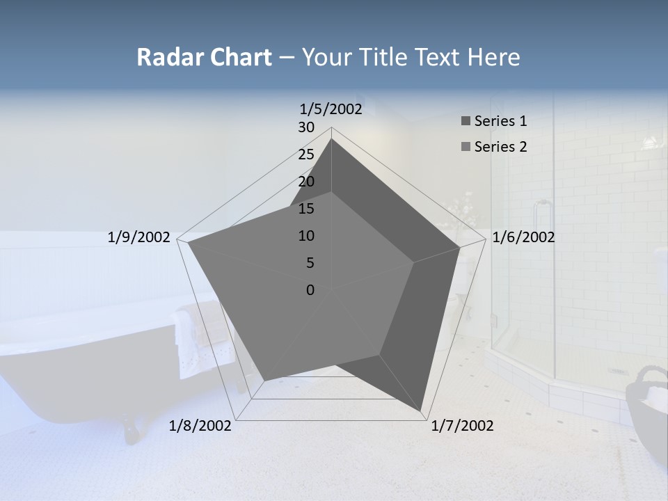 A Bath Room With A Toilet A Bath Tub And A Sink PowerPoint Template