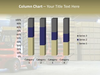 Orange Warehouse Horizontal PowerPoint Template