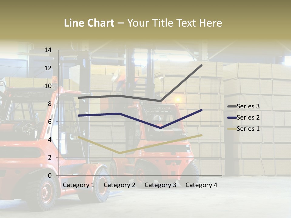 Orange Warehouse Horizontal PowerPoint Template