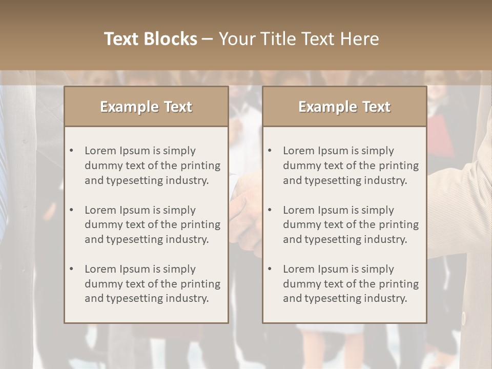 Corporate Trade Employment PowerPoint Template
