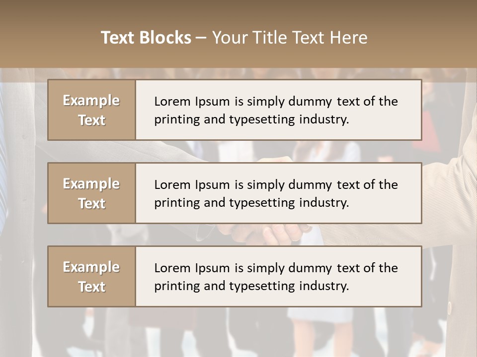 Corporate Trade Employment PowerPoint Template