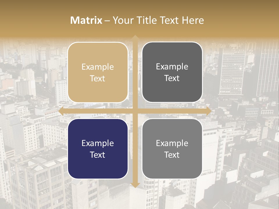 Metropolitan Tourism City PowerPoint Template