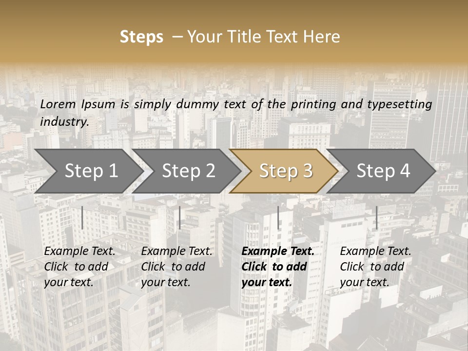 Metropolitan Tourism City PowerPoint Template