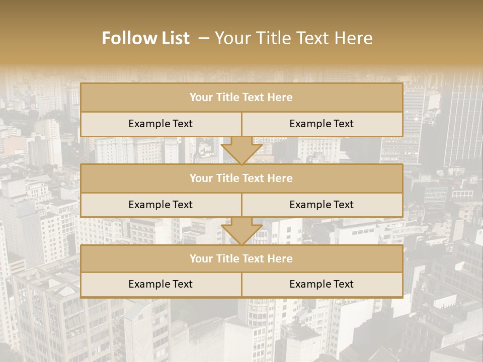 Metropolitan Tourism City PowerPoint Template