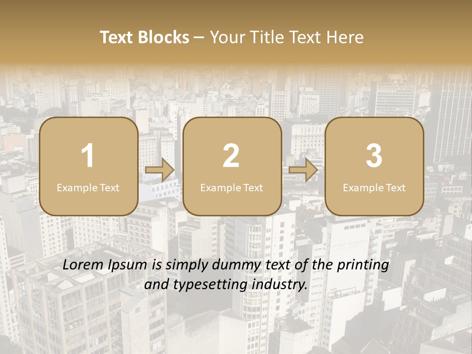 Metropolitan Tourism City PowerPoint Template