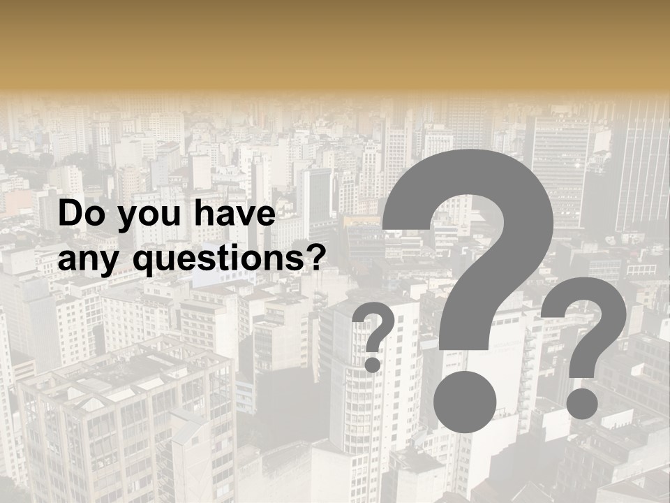 Metropolitan Tourism City PowerPoint Template