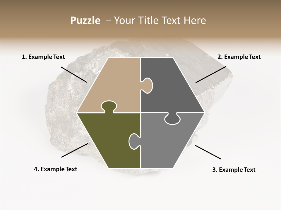 Bright Pyrite Find PowerPoint Template