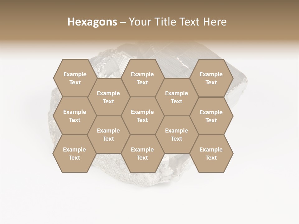 Bright Pyrite Find PowerPoint Template