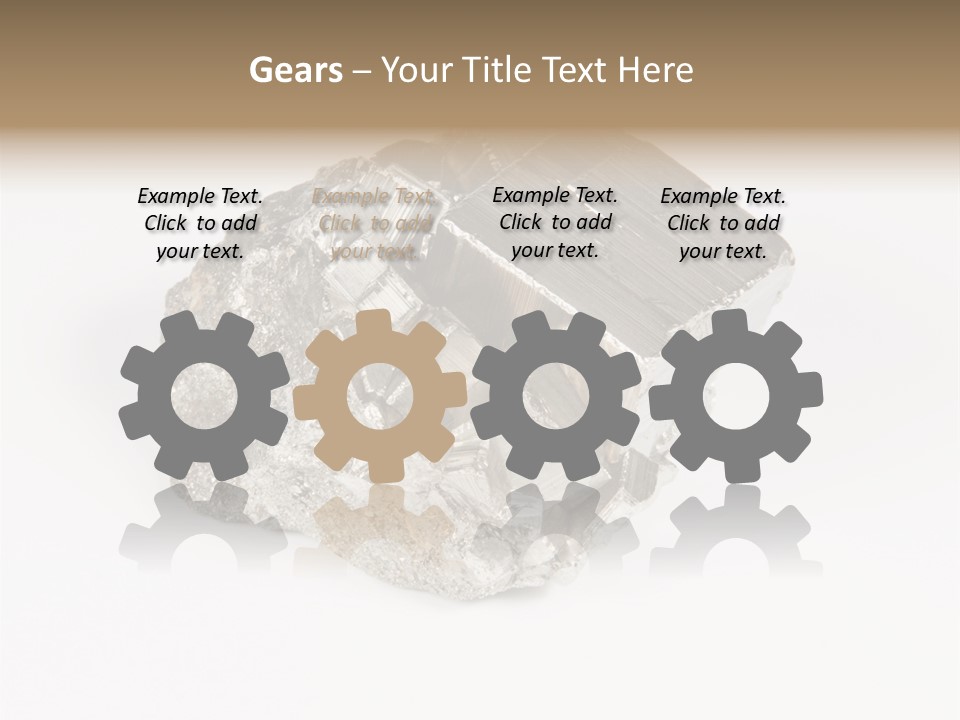 Bright Pyrite Find PowerPoint Template