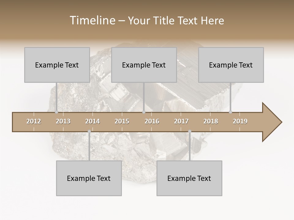 Bright Pyrite Find PowerPoint Template