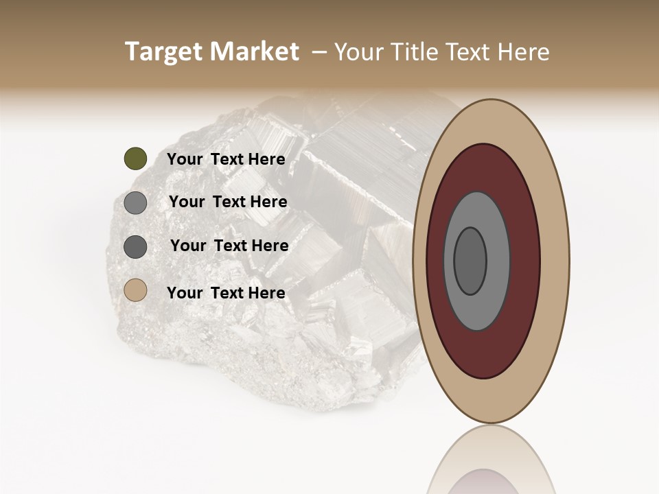 Bright Pyrite Find PowerPoint Template