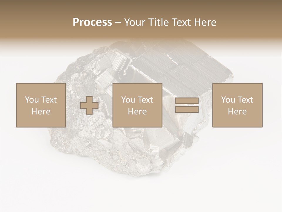 Bright Pyrite Find PowerPoint Template