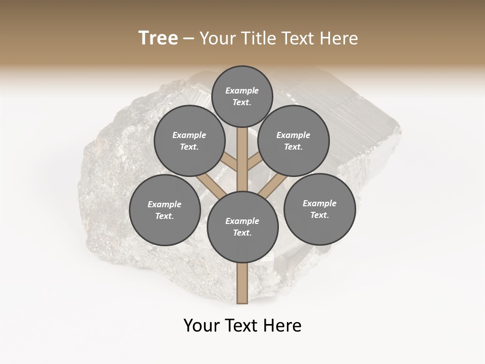 Bright Pyrite Find PowerPoint Template