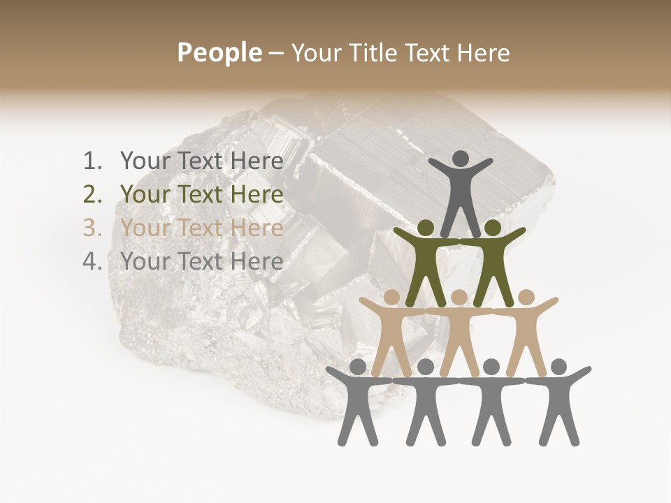 Bright Pyrite Find PowerPoint Template