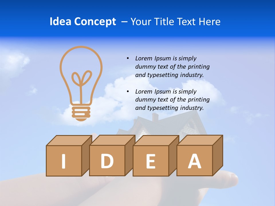 Sell House Property PowerPoint Template