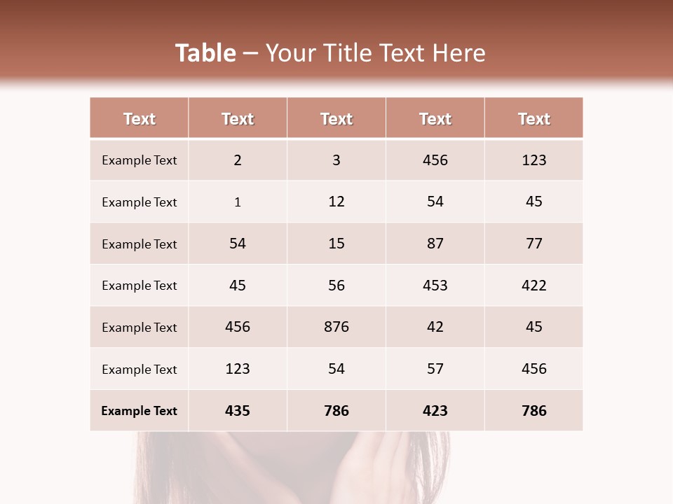 Neck Health Attractive PowerPoint Template