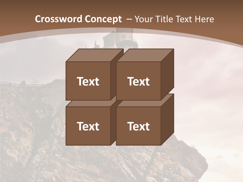 Journey Gnezdo Clouds PowerPoint Template