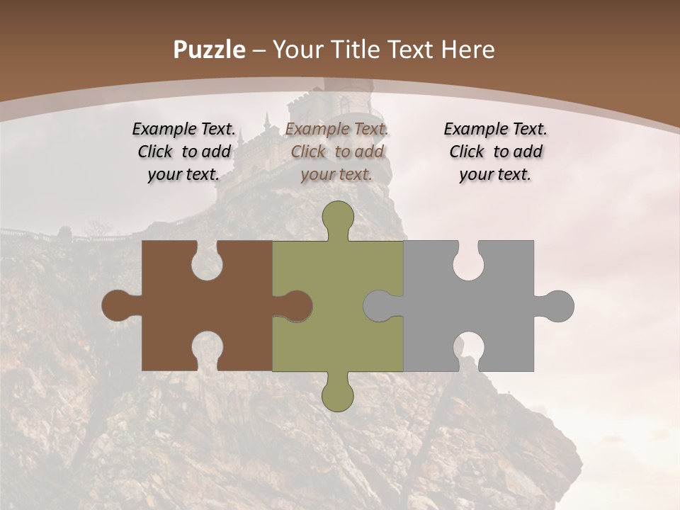 Journey Gnezdo Clouds PowerPoint Template