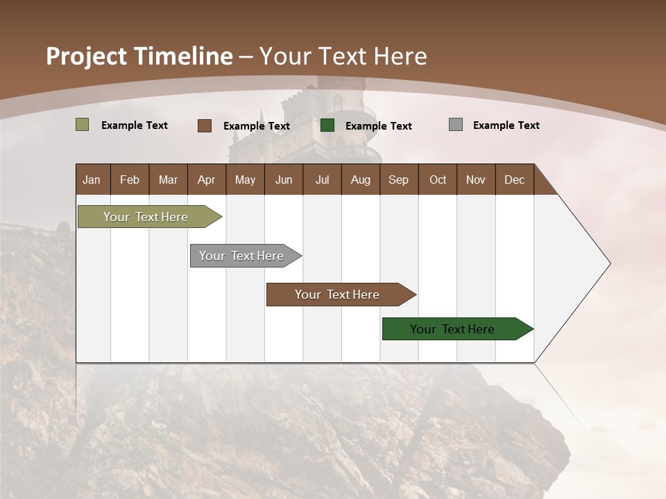 Journey Gnezdo Clouds PowerPoint Template