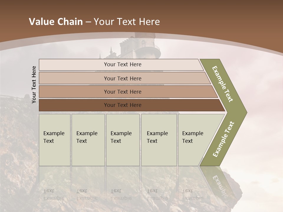 Journey Gnezdo Clouds PowerPoint Template
