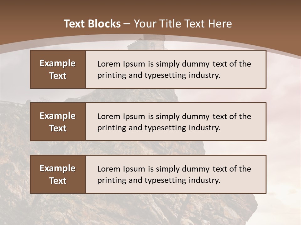 Journey Gnezdo Clouds PowerPoint Template