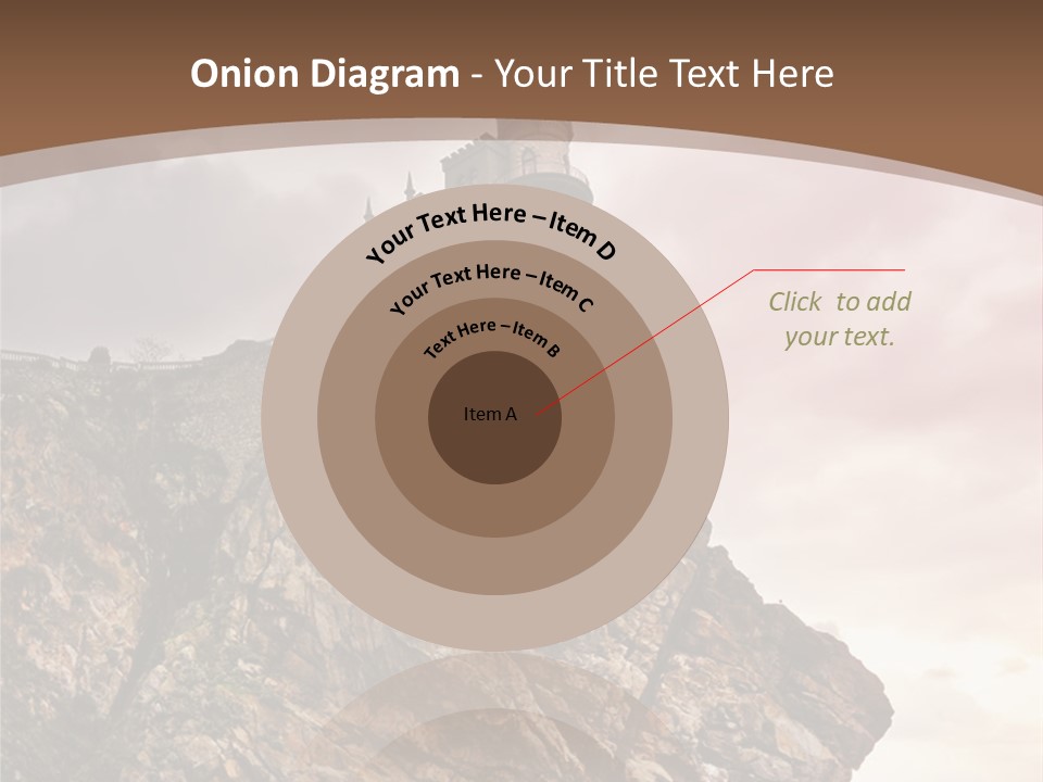 Journey Gnezdo Clouds PowerPoint Template