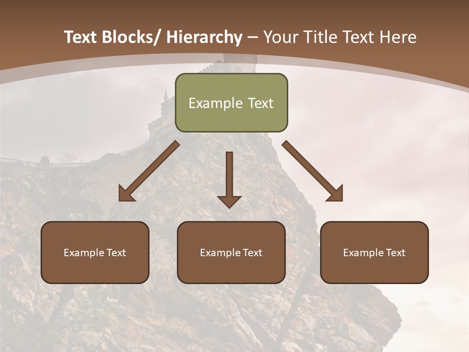 Journey Gnezdo Clouds PowerPoint Template
