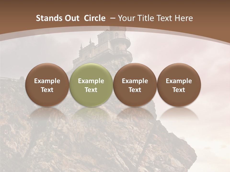 Journey Gnezdo Clouds PowerPoint Template