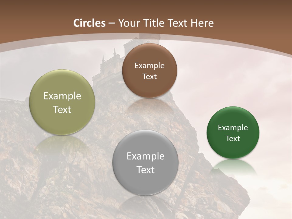 Journey Gnezdo Clouds PowerPoint Template