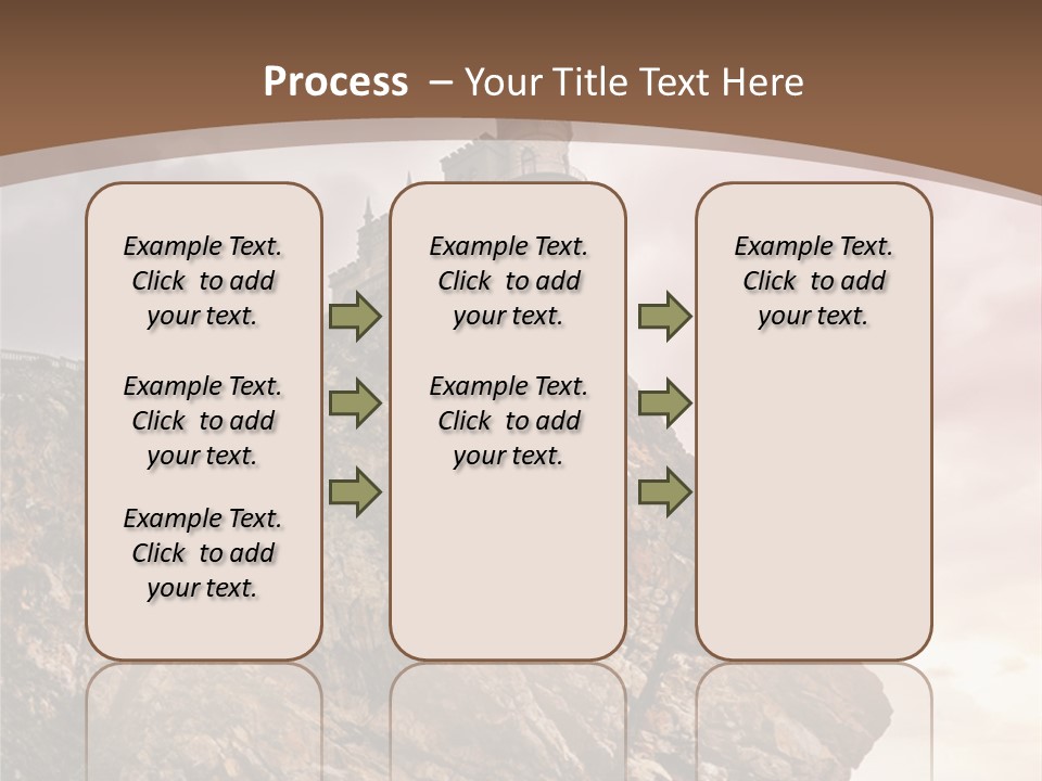 Journey Gnezdo Clouds PowerPoint Template